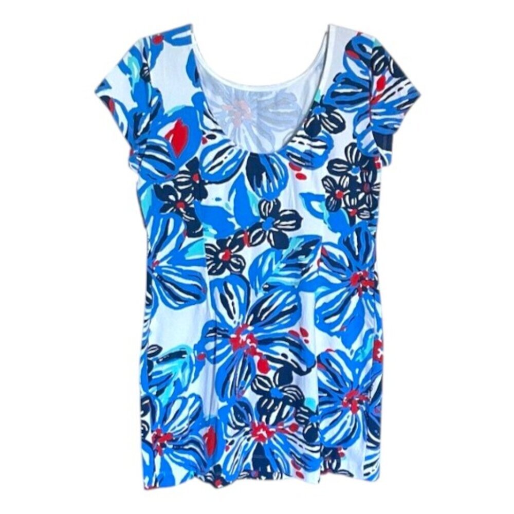 Mahi Gold Addie Smwh Floral Mini Dress Size Large - 47458